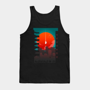 Falling Down Tank Top